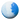 Blue and white bath bomb with a transparent background