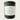 A black glass jar candle with a white label reading 'Retro Revival ' on a light beige background.