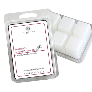 Wax melts in a packaging with 'Lazy Dog Candle' label on a white background
