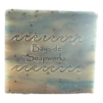Bar of Banana Reverie soap  on a white background