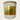 A 13 oz coconut wax candle in a white glass jar with a light brown bamboo lid, featuring a metallic gold label that reads 'Harvest Symphony' by Lazy Dog Candle.