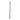 Set of white diffuser reeds tied together on a white background